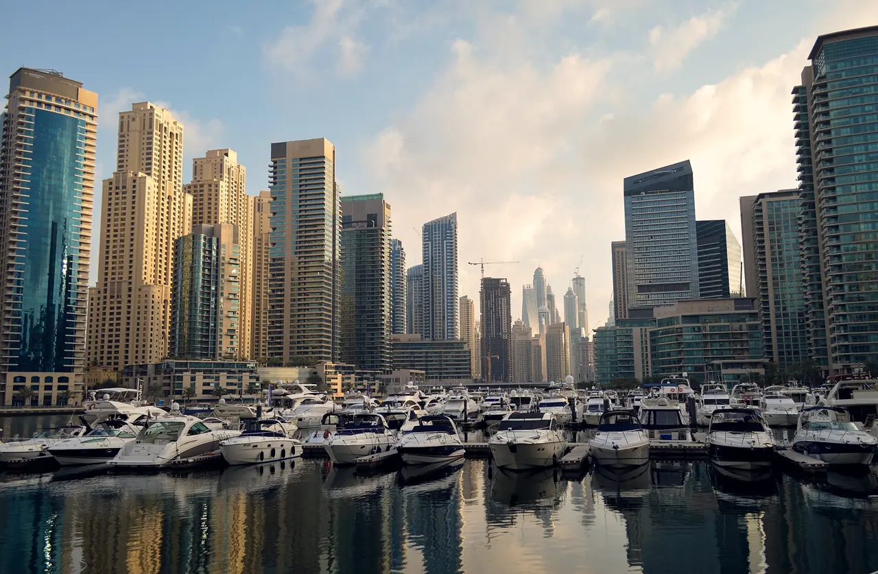 Marina-view apartments